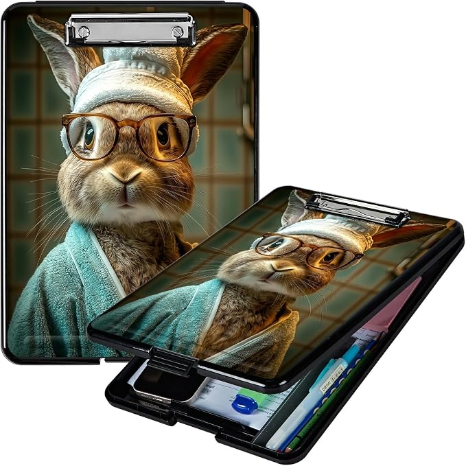 Heavy Duty Storage Clipboard, Slim Nursing Clipboard by Unknown