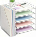 OPNICE Desk Organizer, 5-Tier Paper Organizer Letter Tray by OPNICE