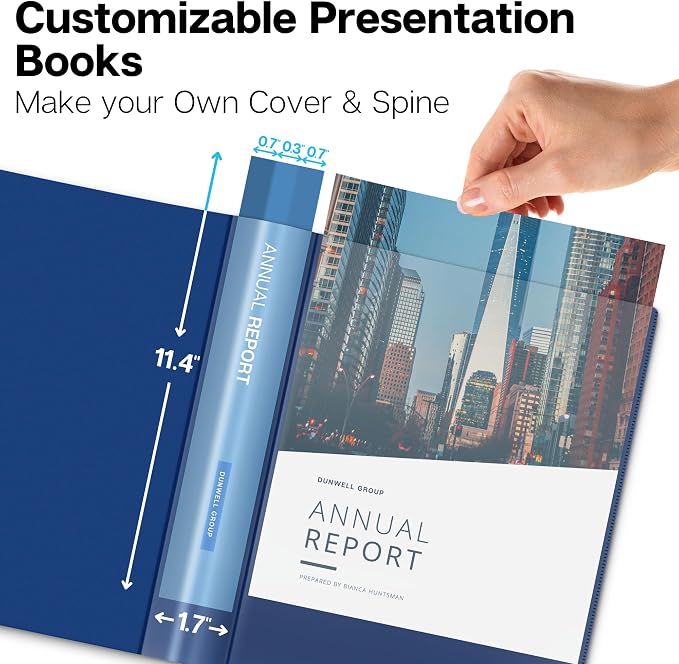 Dunwell 12-Pocket Presentation Binder - Image 2