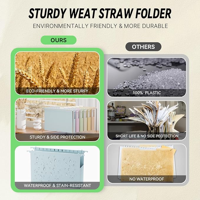 XINGIA Legal Size Hanging File Folders, Legal Hanging File Folders - Image 6