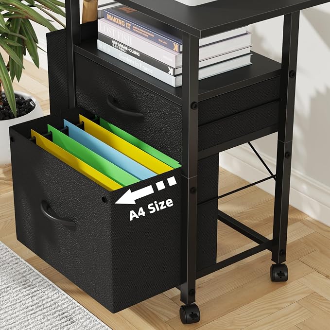 GYIIYUO 2 Drawer File Cabinet - Image 7