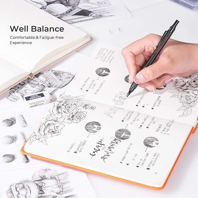 Nicpro 2 PCS Mechanical Pencil 0.5mm & 0.7 mm - Image 4