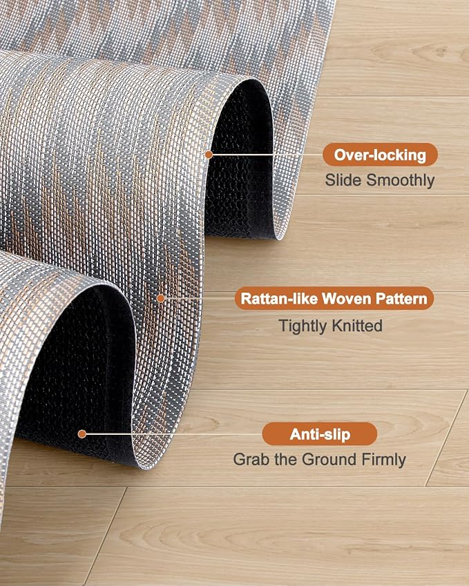 Blvornl Large Office Chair Mat for Hardwood Floor, Rolling Chair Chair Mat for - Image 9