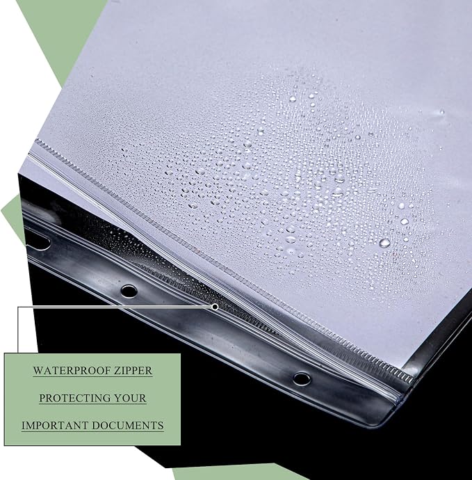 Sinload 20 Pcs Heavy Duty Sheet Protector 8.5 x 11 Inch Job Ticket Holder - Image 3