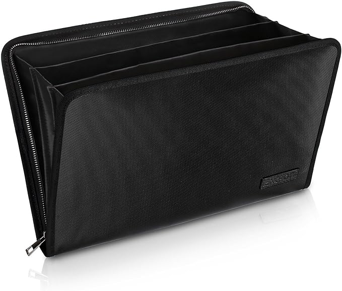 Expanding File Folder Important Document Organizer Fireproof & Waterproof by ENGPOW
