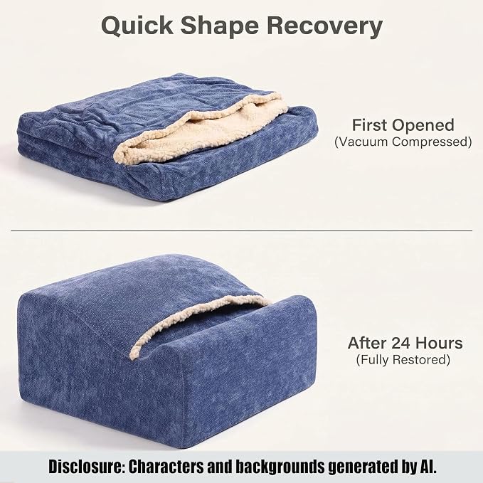 Keep Warm Foot Stool Foot Rest for Under Desk At Work | Office Footrest - Image 7