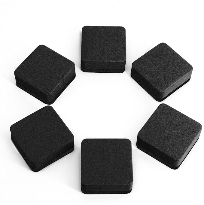 Dry Erase Erasers, IHPUKIDI 24 Pack Magnetic Whiteboard Dry Eraser Chalkboard - Image 3