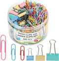 Mr. Pen- Paper Clips and Binder Clips Set, Office Supplies by MrPen
