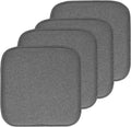 Sweet Home Collection Chair Cushion Memory Foam Pads Honeycomb Pattern Slip Non by SweetHomeCollection