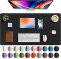 Aothia Faux Leather Desk Mat by AothiaSimpleNaturalUnique
