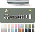 YSAGi Leather Desk Protector, Office Mat, Large Mouse Mat, Non-Slip PU Leather by YSAGi