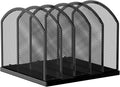 Gawerk 5-Section Vertical Desktop Organizer, 5-Section Mesh File Folder Stand by Gawerk