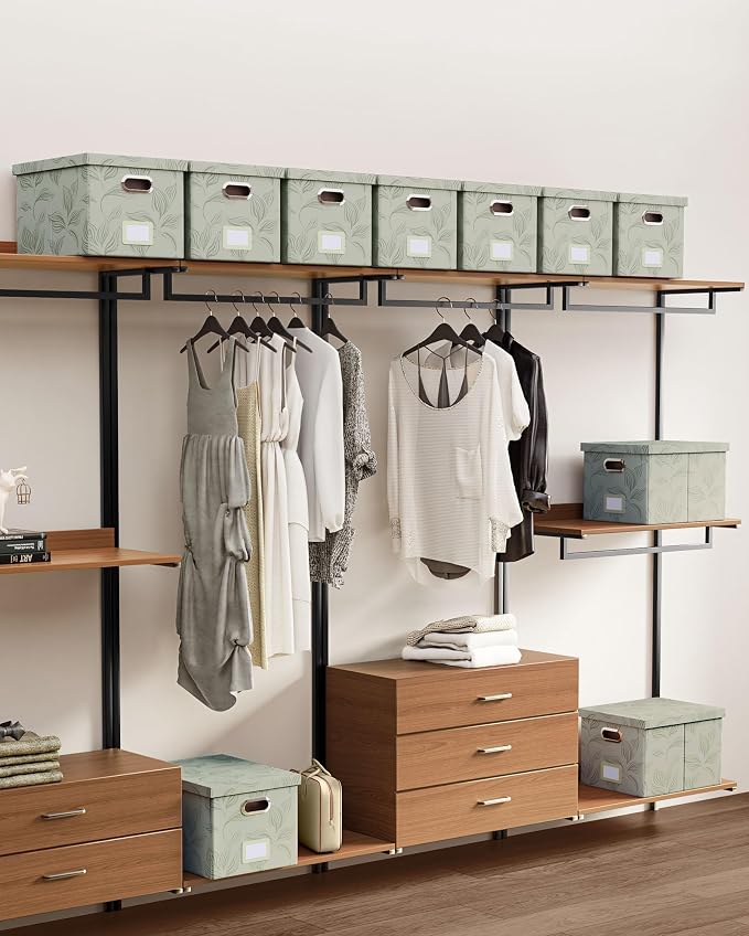 Oterri File Organizer with Lid, File Box, File Cabinet - Image 6
