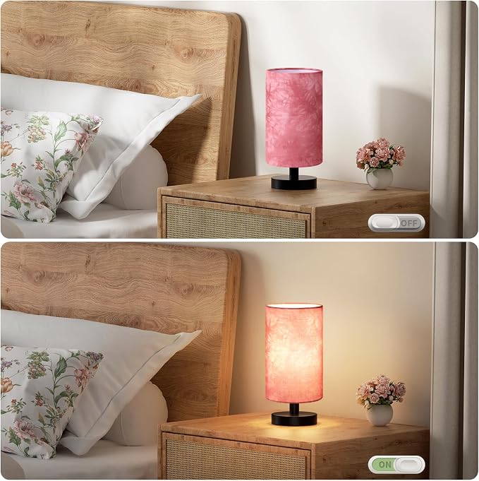 Fenmzee Small Table Lamp for Bedroom - Image 4