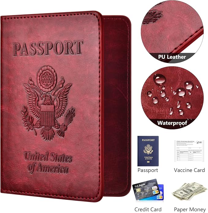 Passport and Vaccine Card Holder Combo - Image 4