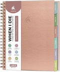 Clever Fox Large When I Die Planner by CleverFox