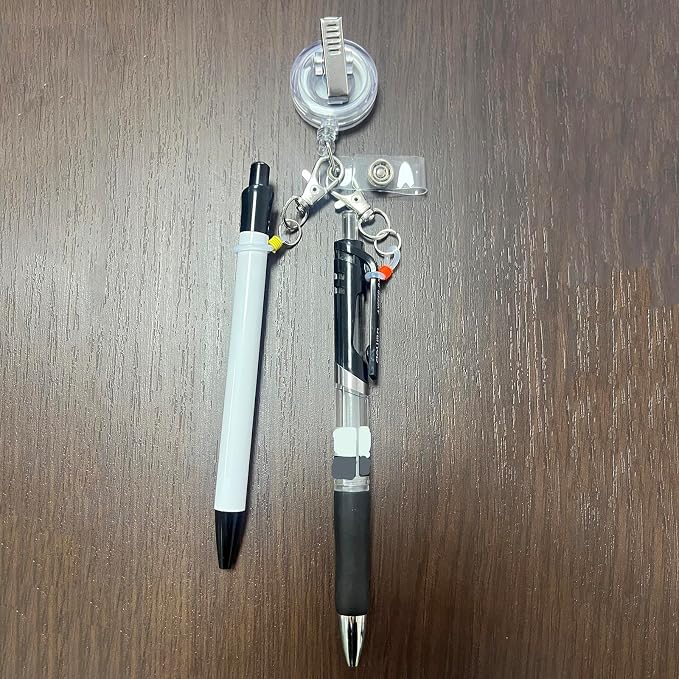 10 PCS Pen Holder Clip, Pen Converter, Pen Clip, Pen Holder Badge Reel Clips - Image 2