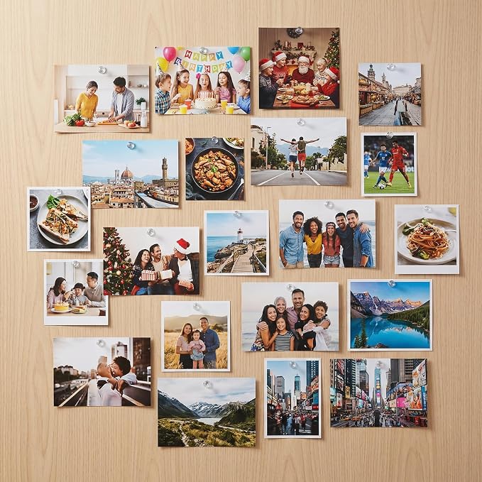 200 Pack Clear Push Pins and Thumb Tacks Combo - Image 4