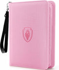 Fabmaker Premium 4 Pocket Zip Card Binder, Trading Card Binder by Fabmaker