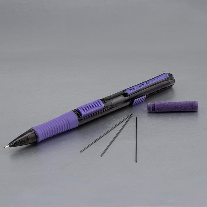 Pentel Quick Click Pop Mechanical Pencil, Medium 2B Lead - Image 4