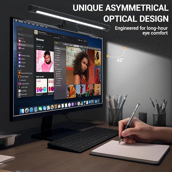PROSmart Monitor Light Bar, Computer Monitor Lamp, 250LM No Glare Eye-Care LED - Image 3