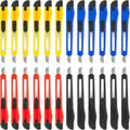DIYSELF 24Pack Box Cutters Utility Knife Box Cutter Retractable, Extended Use by DIYSELF