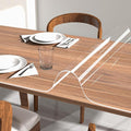 NATRKE Clear Table Protector 47.2"x23.6" Inch, 1.5mm Thick, Waterproof PVC by NATRKE