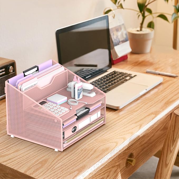 Desk File Organizer, Paper Organizer - Image 7