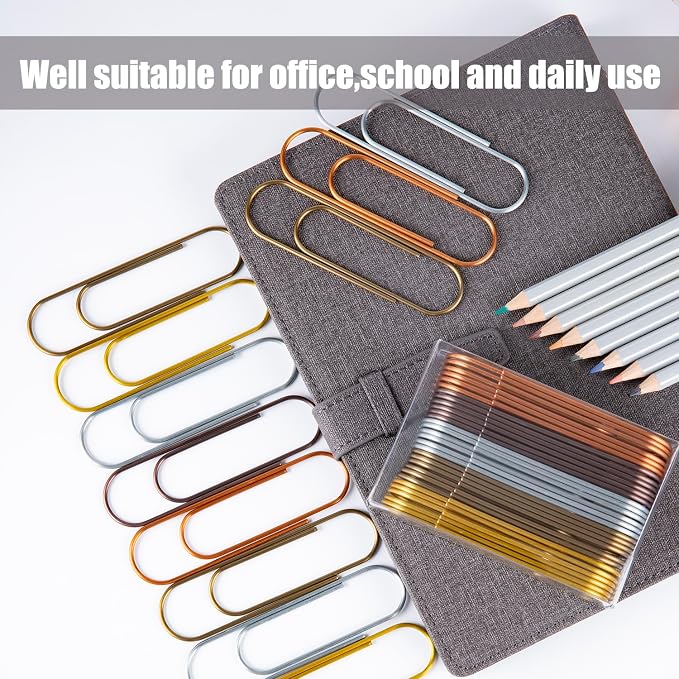 4 Inch Large Paper Clips - Image 3