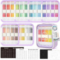 Shuttle Art Colored Pens, 72 Vibrant Colors Cute Journal Pens 0.6mm Fine Point by ShuttleArt