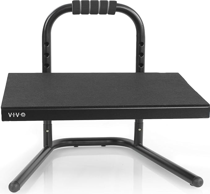 VIVO Ergonomic Height Adjustable Foot Rest Relief Platform, Elevated Stool by Unknown