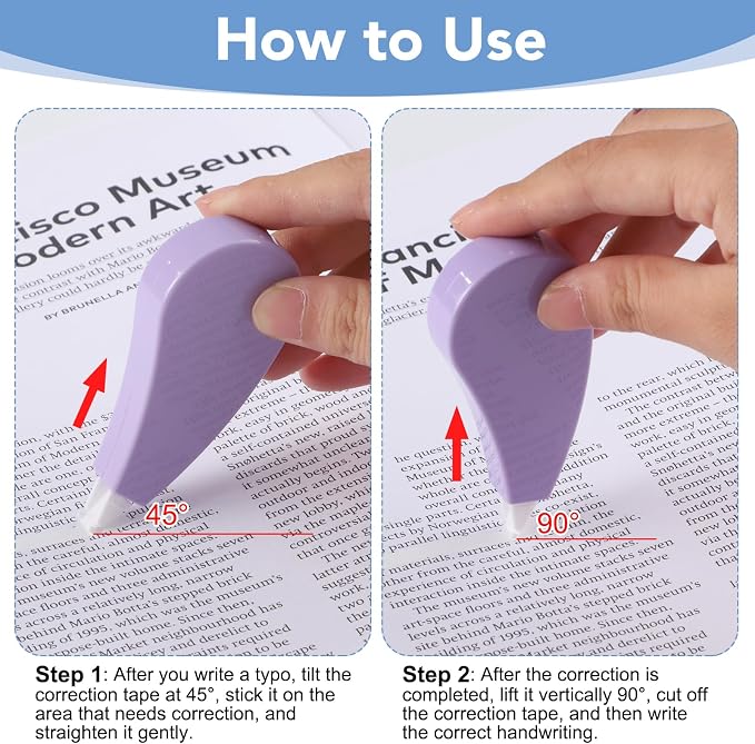 BESARME 12 Pack Correction Tape - Image 4