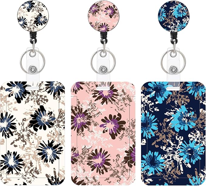 3 Set Heavy Duty Badge Holder - Image 2
