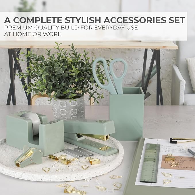 Aesthetic Desk Accessories Set - Image 3