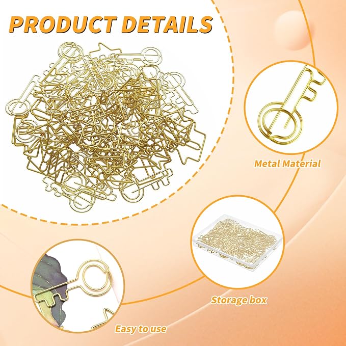 Hesena 120 Pcs Paper Clip Set, Real Estate Agent, Realtors Gifts - Image 3