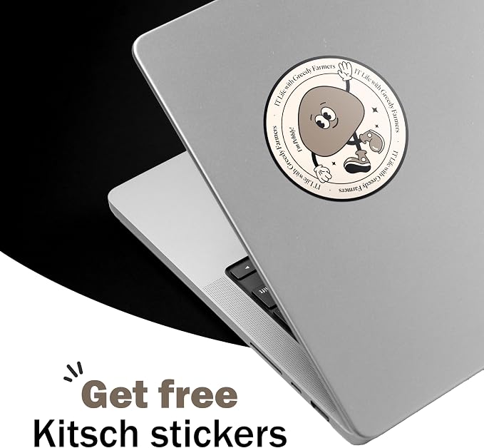 GREEDY FARMERS Mouse pad, Non-Slip Washable Waterproof Computer Mouse pad - Image 2