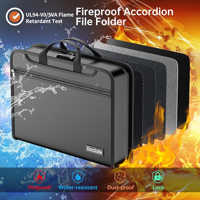 DocSafe Accordion File Organizer - Image 2