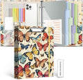 3 Ring Binder 1 Inch, BVSSX Three Ring Binders Organizer by BVSSX