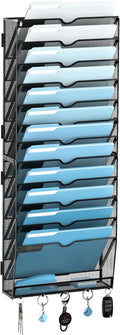 SUPEASY 13-Tier Wall File Organizer, Wall File Holder by SUPEASY