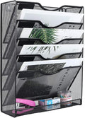 EasyPAG 5 Tier Wall File Holder Mesh Hanging Folder Organizer by EasyPAG