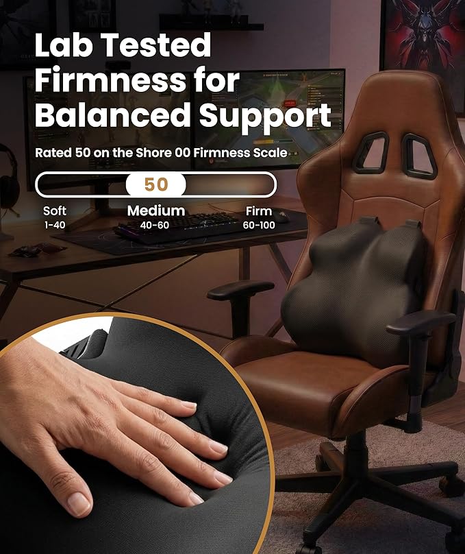 Elevate Series by Everlasting Comfort Lumbar Support Pillow - Image 6