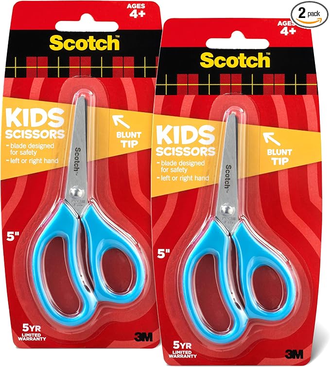 Scotch 5" Blunt Kid Scissors by Unknown