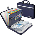 Fireproof Document Bag with Accordion File Organizer | Upgraded 5200°F Aluminum by Uwyriwooq