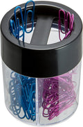 Officemate Magnetic Clip Dispenser, Large/Round, 200 Clip Capacity by Officemate