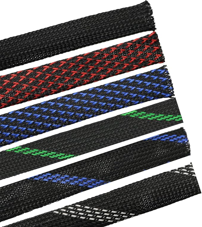 30ft PET Expandable Sleeving Wire Cable Sleeve - Image 6