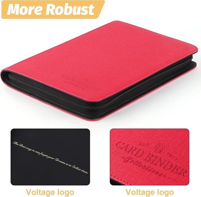 Trading Card Binder, Card Collection Binder Album Folder - Image 3
