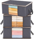 Lifewit 3 Pack 35L Clothes Storage Bins by Lifewit