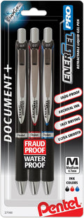 Pentel EnerGel Pro Permanent Gel Ink Pen, 3 Pack by PentelofAmerica