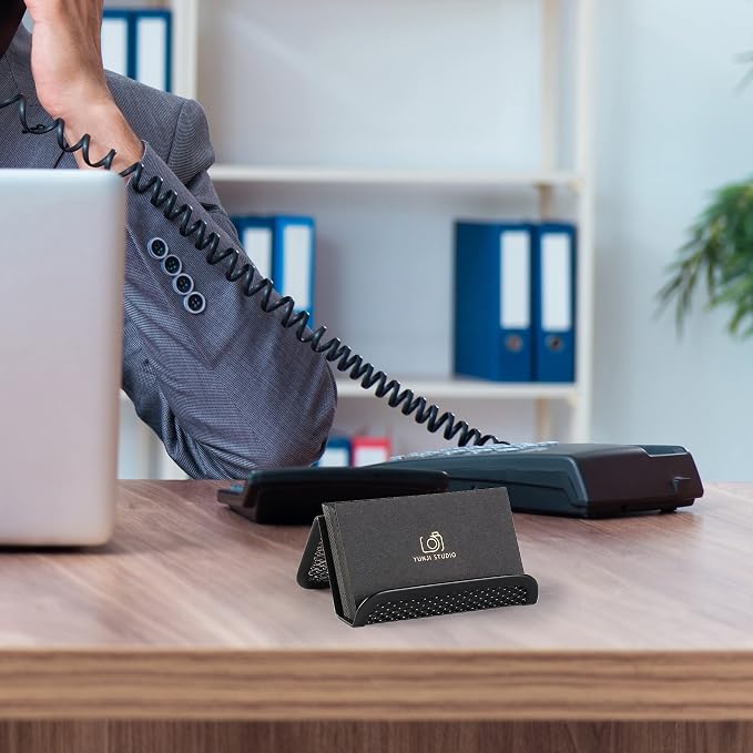 Mr. Pen- Metal Mesh Business Card Holders, 3 Pack, and Business Use, Flat and - Image 9