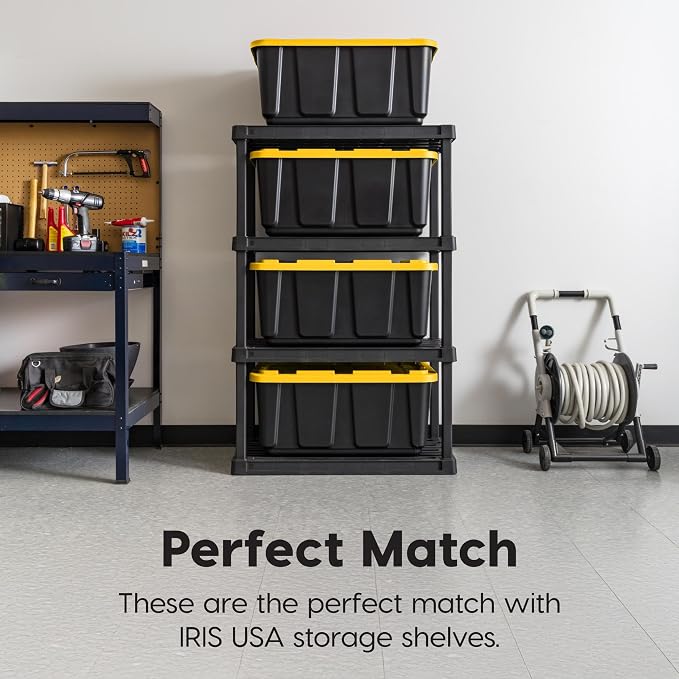 IRIS USA 2-Pack 27 Gallon Storage Bins - Image 4